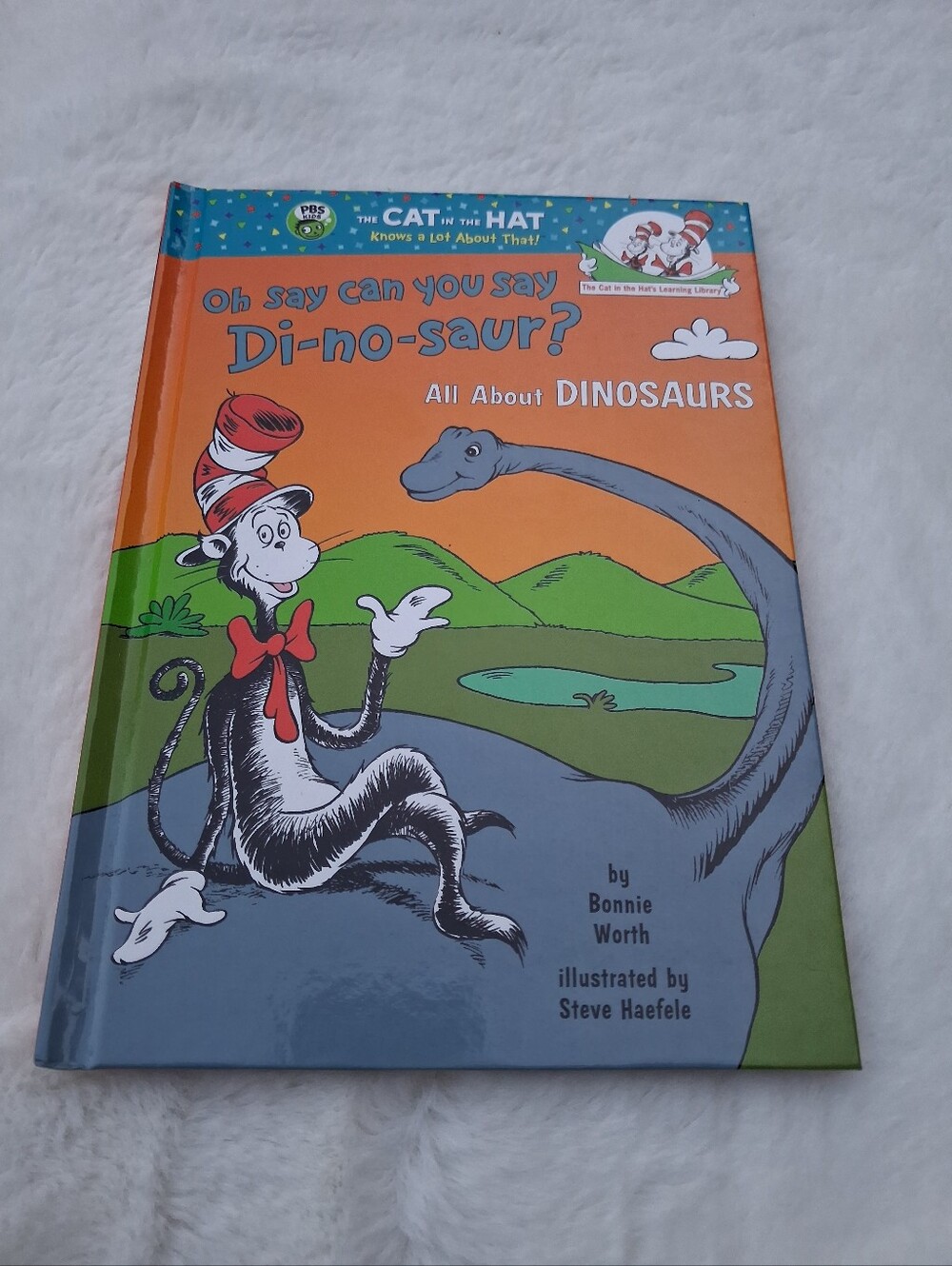 The Cat in the Hat: Oh Say Can You Say Di-no-saur? - Orange Cover